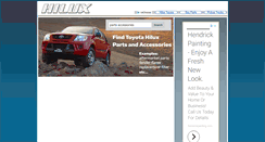 Desktop Screenshot of hilux.com